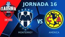 Rayados vs América EN VIVO Liga MX Clausura 2025 Jornada 16