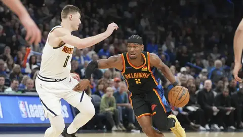 Gilgeous-Alexander anota 40 y Thunder vence a Nuggets