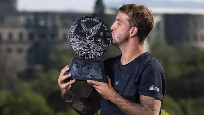 Felipe Meligeni conquista el Mexico City Open y hace historia para Brasil