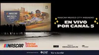 NASCAR Cup Series Mexico City será transmitido por televisión abierta