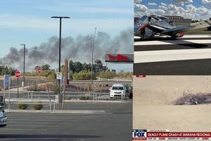 ¡Otro accidente aéreo en EU! Ahora dos avionetas chocan en Arizona