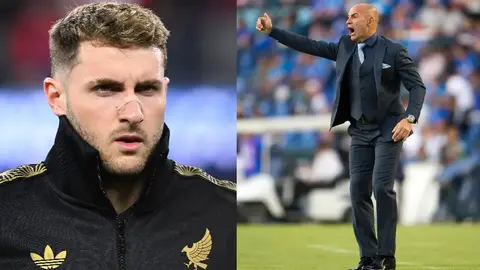 Paco Jémez habla del consejo que le dio a Santi Giménez: "Mírate en tu padre"