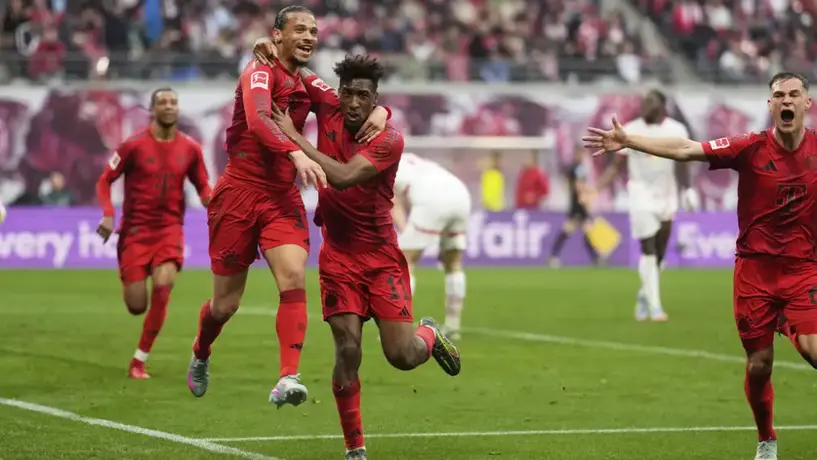 Leipzig empata al Bayern Munich en el último minuto y retrasa primer título de Kane