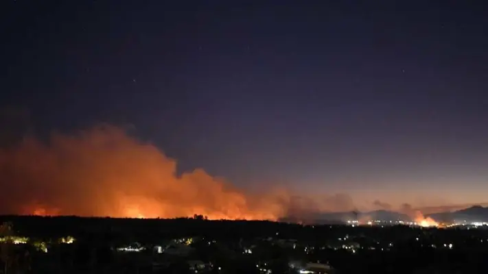 Reportan incendio forestal en Guadalajara que activó una emergencia atmosférica