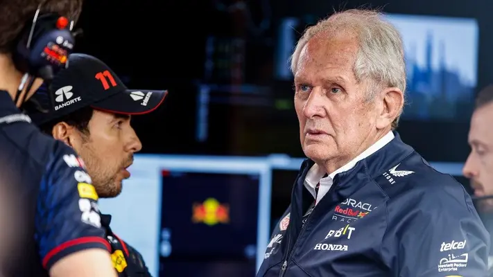 Helmut Marko revela cómo la salida de Checo Pérez cambió el ambiente en Red Bull
