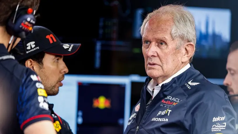 Helmut Marko revela cómo la salida de Checo Pérez cambió el ambiente en Red Bull