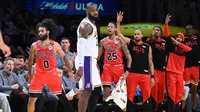 Bulls 'arruinan' regreso de Lebron James tras lesión con los Lakers