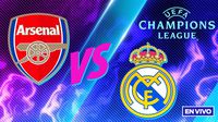 Arsenal vs Real Madrid EN VIVO UEFA Champions League Cuartos de Final Ida