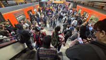 Metro desata caos mañanero en las Líneas 5, 6 Y 7