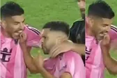¡Insólito! Luis Suárez intentó morder a Jordi Alba, su compañero en Inter Miami