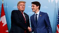 Donald Trump habla sobre Justin Trudeau: “Usa el tema de los aranceles para quedarse en el poder”
