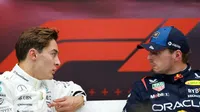 Russell no se intimida con Verstappen: "No estoy amigo para ser el mejor amigo de un campeón"