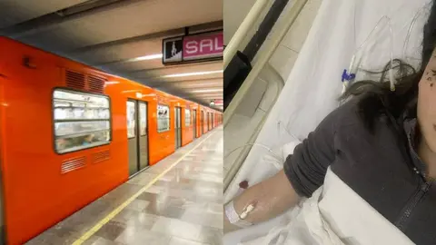 ¡Pinchazos en el Metro! Joven relata modus operandi: “dos hombres me miraban raro”