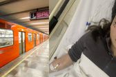 ¡Pinchazos en el Metro! Joven relata modus operandi: “dos hombres me miraban raro”
