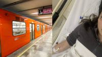 ¡Pinchazos en el Metro! Joven relata modus operandi: “dos hombres me miraban raro”