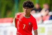 Cristiano Ronaldo Jr. brilla con Portugal Sub-15 y festeja como su papá