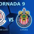 Atlético de San Luis vs Chivas EN VIVO Liga MX Clausura 2025 Jornada 9