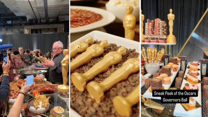 Premios Oscar 2025: Tequila, pizza y palomitas en el menú de la fiesta privada