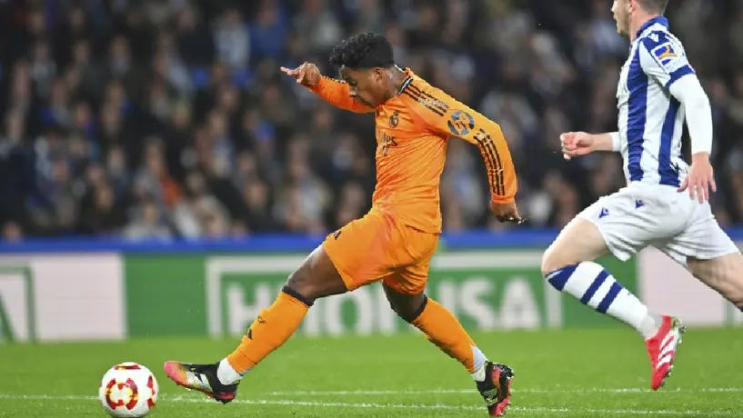 Real Madrid da primer zarpazo ante la Real Sociedad en la Ida de Semifinales de Copa del Rey
