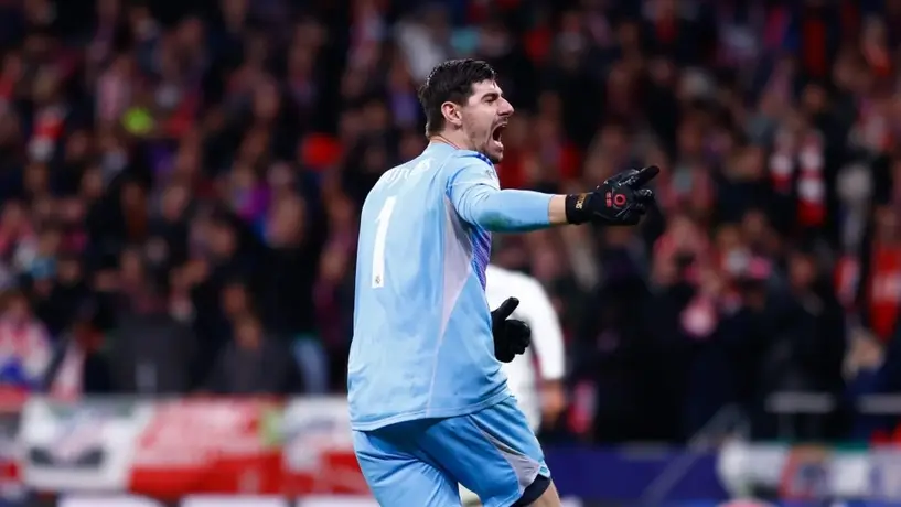 Courtois vuelve a ser baja del Real Madrid previo al partido de Copa ante Real Sociedad