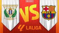 Leganés vs Barcelona EN VIVO LaLiga Jornada 31