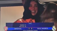 ¿Traición a Liverpool? Dua Lipa disfruta de la victoria de Arsenal sobre Real Madrid