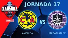 América vs Mazatlán FC EN VIVO Liga MX Jornada 17 Clausura 2025