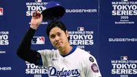 Shohei Ohtani hizo jonrón en el Tokyo Dome y deleitó a los fans en Japón