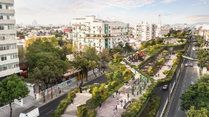 En esta fecha se inaugurará el Parque Elevado sobre Calzada de Tlalpan