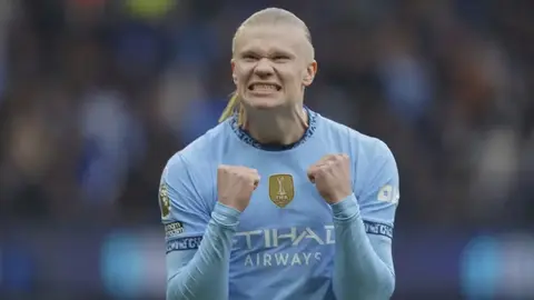 ¡Histórico! Erling Haaland llegó a 100 colaboraciones de gol en la Premier League