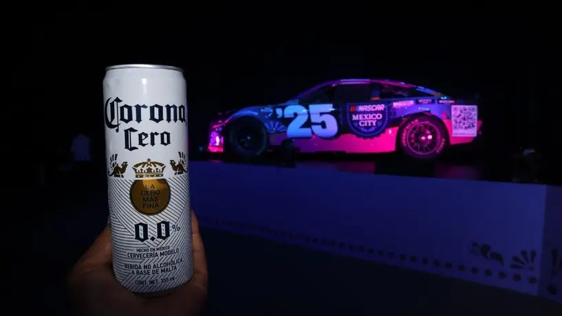 Corona Cero acelera en la NASCAR Cup Series: Un compromiso con el automovilismo