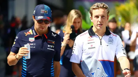 Checo Pérez vs Liam Lawson: ¿Cómo les fue en su primera carrera con Red Bull?