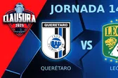 Liga MX: ¿Cuándo y dónde ver el Querétaro vs León?