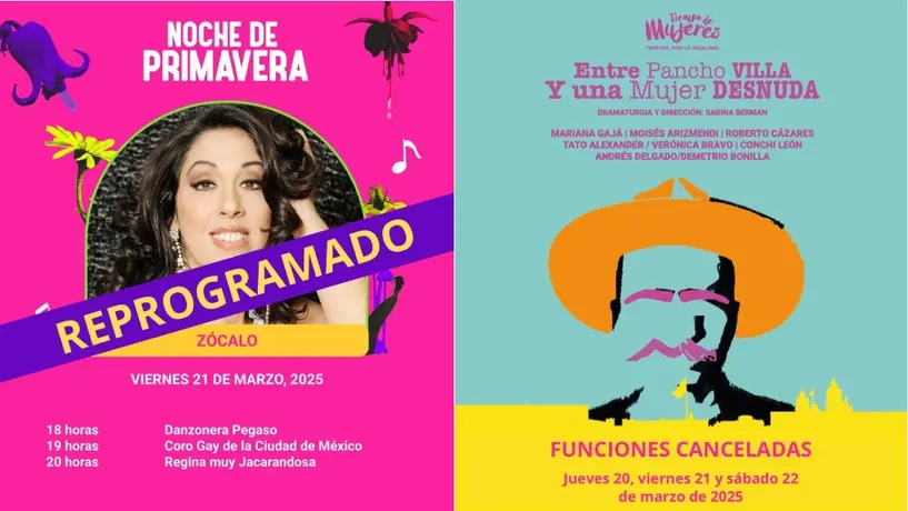 Noche de Primavera 2025: ¿Qué eventos fueron pospuestos por el plantón de maestros?