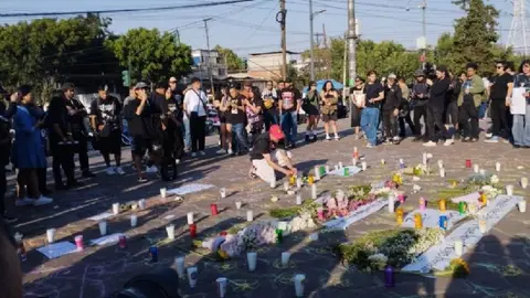 Periodistas y fotógrafos exigen justicia por la muerte de Berenice y Miguel en el Axe Ceremonia