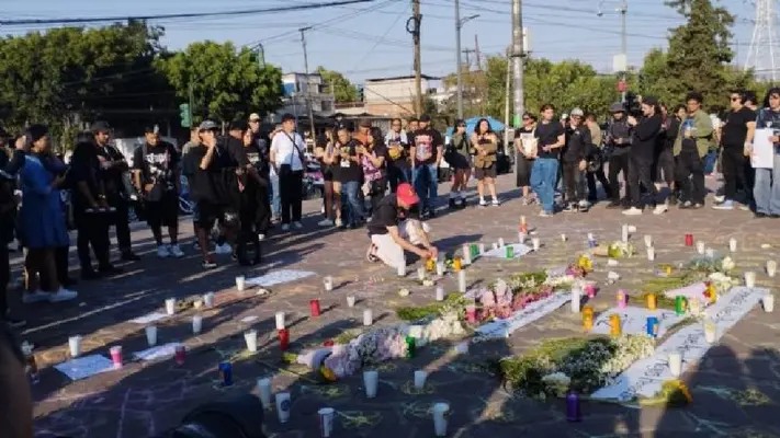 Periodistas y fotógrafos exigen justicia por la muerte de Berenice y Miguel en el Axe Ceremonia