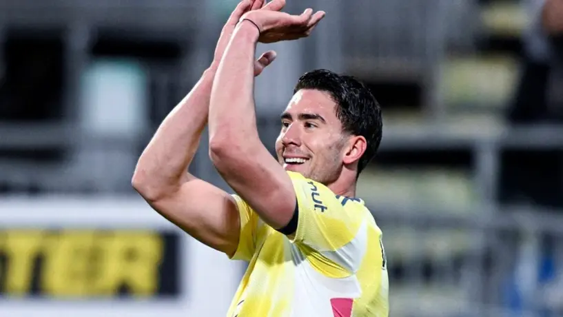 Dusan Vlahovic le da la victoria a Juventus sobre Cagliari en Serie A