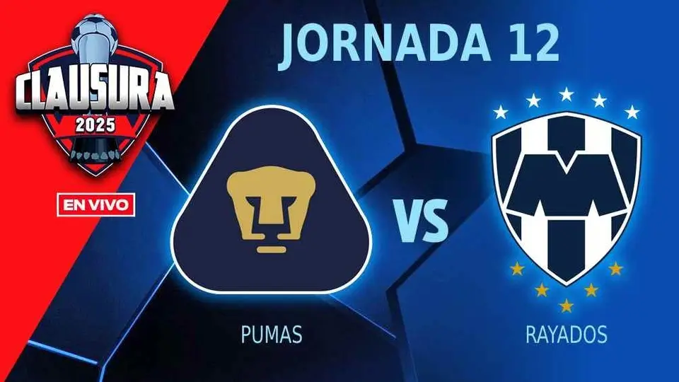 Pumas vs Monterrey EN VIVO Liga MX Clausura 2025 Jornada 12