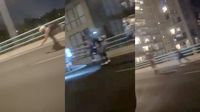 VIDEO: Patinadores ahora invaden el segundo piso del Periférico de la CDMX