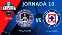 Mazatlán vs Cruz Azul EN VIVO Liga MX Clausura 2025 Jornada 10