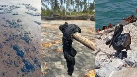 Cierran playas en Tabasco por derrame de hidrocarburo en Dos Bocas