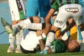 ¡Brutal lesión! Stefano Callegari sufre dura entrada en la Segunda División de Argentina