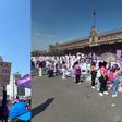 Así se vive la marcha 8M en la CDMX que conmemora el Día Internacional de la Mujer
