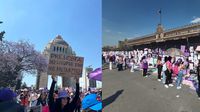 Así se vive la marcha 8M en la CDMX que conmemora el Día Internacional de la Mujer