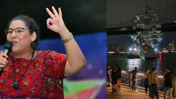 ¿Usaron el buque para hacer propaganda a Lenia Batres? Esto es lo que se sabe