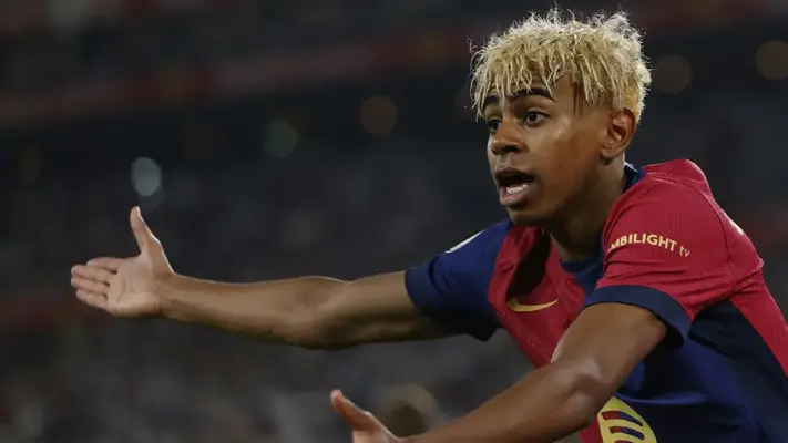 ¿Más estrella que su hijo? Padre de Lamine Yamal se roba show en festejo de la Copa del Rey