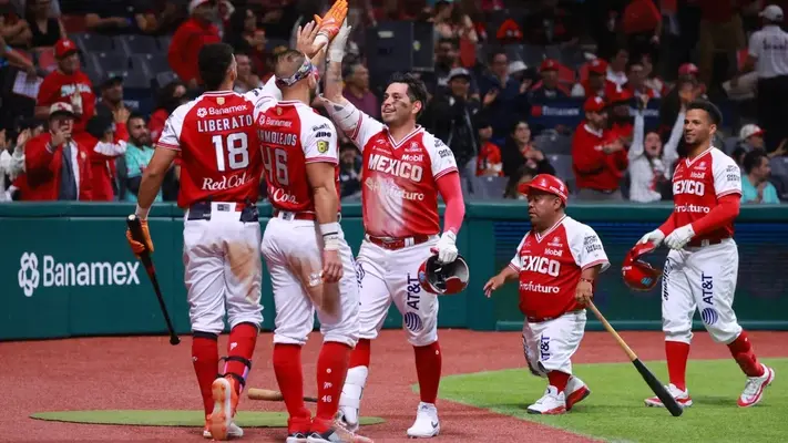 Diablos Rojos aplastan a Titanes de Florida en su debut en la Baseball Champions League Americas