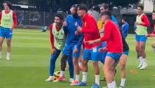 Chivas entrenó con 'Leo Messi' previo a su juego de Jornada 8