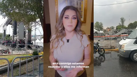 Alicia Villarreal lamenta accidente en escenario en la GAM: “Espero que heridos se recuperen pronto”