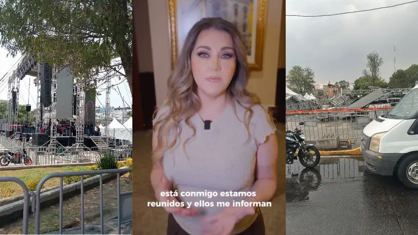 Alicia Villarreal lamenta accidente en escenario en la GAM: “Espero que heridos se recuperen pronto”